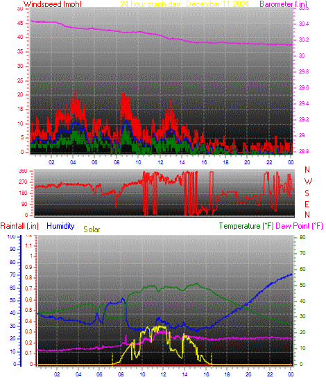 24 Hour Graph for Day 11