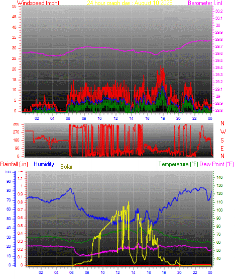 24 Hour Graph for Day 10