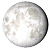 Waning Gibbous, 15 days, 6 hours, 54 minutes in cycle