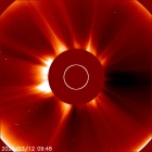 Latest LASCO C2 image of the Sun