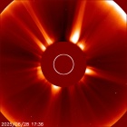 Latest LASCO C2 image of the Sun