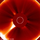 Latest LASCO C2 image of the Sun