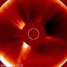 Latest LASCO C2 image of the Sun