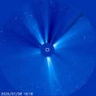 Latest LASCO C3 image of the Sun