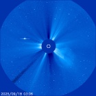Latest LASCO C3 image of the Sun