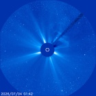Latest LASCO C3 image of the Sun
