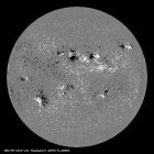 Latest SDO/HMI Magnetogram image of the Sun