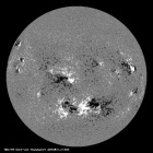 Latest SDO/HMI Magnetogram image of the Sun