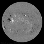 Latest SDO/HMI Magnetogram image of the Sun