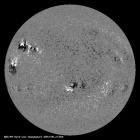 Latest SDO/HMI Magnetogram image of the Sun