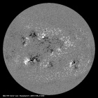 Latest SDO/HMI Magnetogram image of the Sun