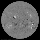 Latest SDO/HMI Magnetogram image of the Sun