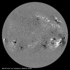 Latest SDO/HMI Magnetogram image of the Sun