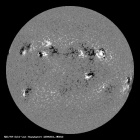 Latest SDO/HMI Magnetogram image of the Sun