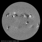 Latest SDO/HMI Magnetogram image of the Sun
