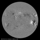 Latest SDO/HMI Magnetogram image of the Sun