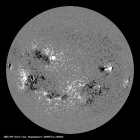 Latest SDO/HMI Magnetogram image of the Sun