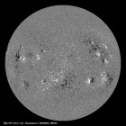 Latest SDO/HMI Magnetogram image of the Sun
