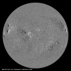 Latest SDO/HMI Magnetogram image of the Sun