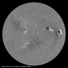 Latest SDO/HMI Magnetogram image of the Sun