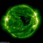 SOHO EIT 195 image of the sun