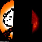 SOHO EIT 304 image of the sun