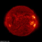 SOHO EIT 304 image of the sun