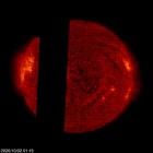 SOHO EIT 304 image of the sun