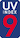 uv 9.0index rounded